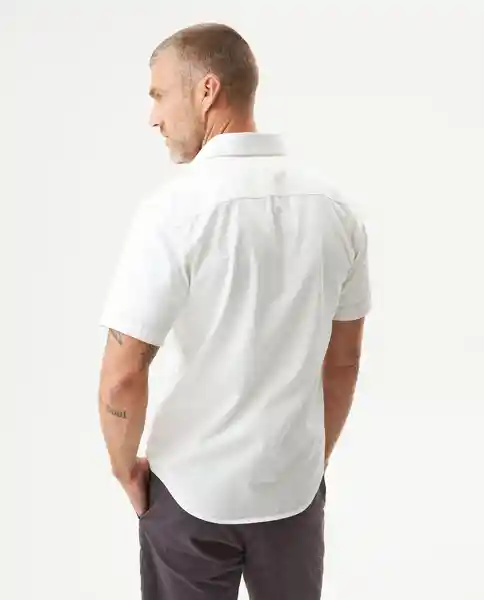 Camisa Dyed Twill Crudo Pristino Claro Talla L Chevignon