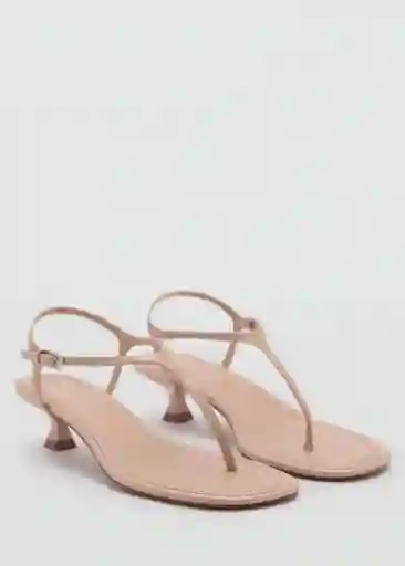 Sandalias Camila1 Camel Talla 37 Mujer Mango