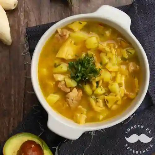sopa de torilla mexicana media