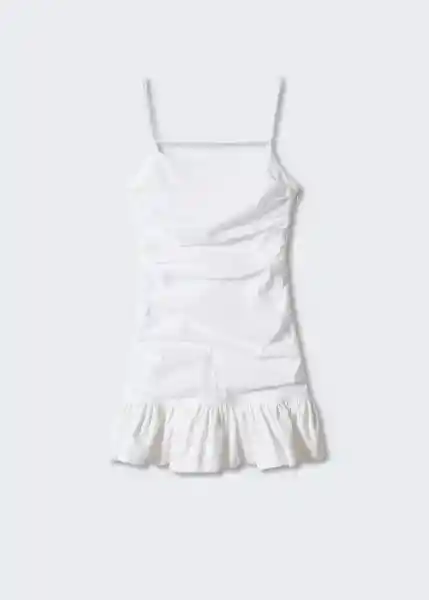 Vestido Darling Off White Talla L Mujer Mango