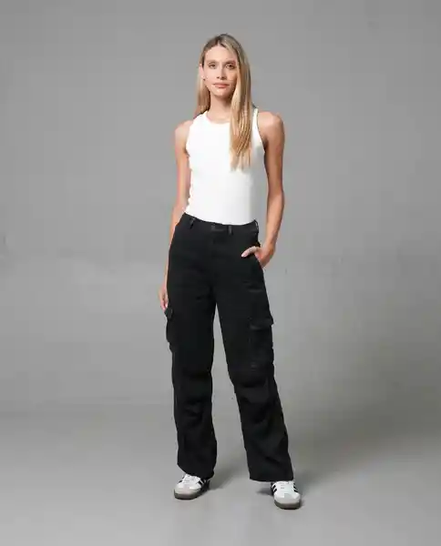 Jean Mujer Negro 8 232G006_NEG194007 Rifle