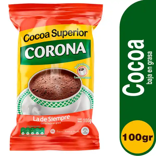 Corona Cocoa Baja En Grasa