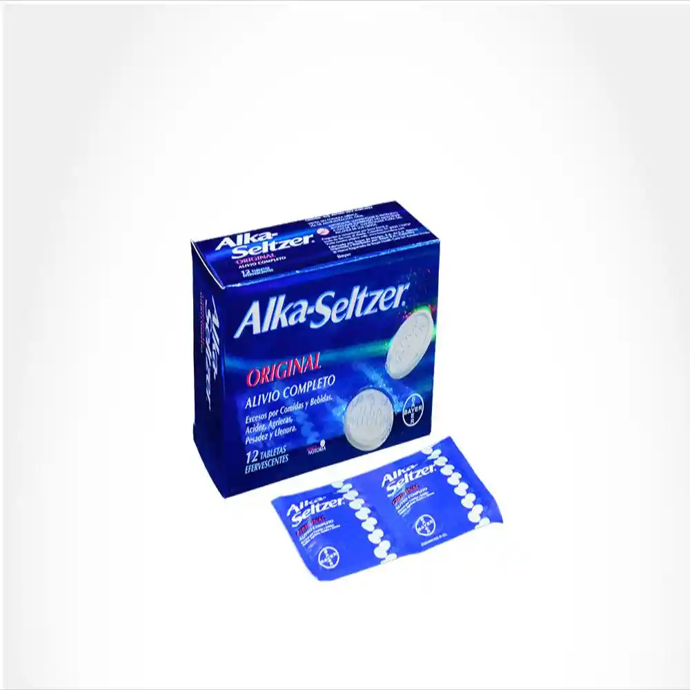 Alka-Seltzer Original Tabletas Efervescentes