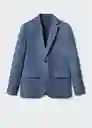 Blazer Americana Florida Índigo Talla 54 Hombre Mango