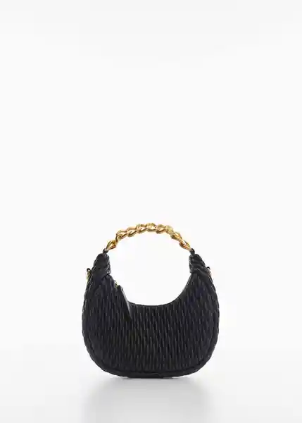 Bolso P Sasha Negro Talla 9947032879_99 Mujer Mango