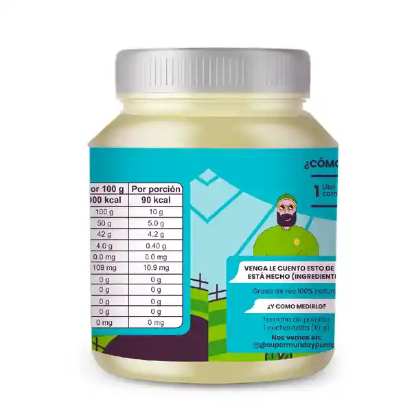 Grasa de Res Supermundo 200 g
