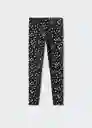 Leggings Eliop Negro Talla 06 Niñas Mango