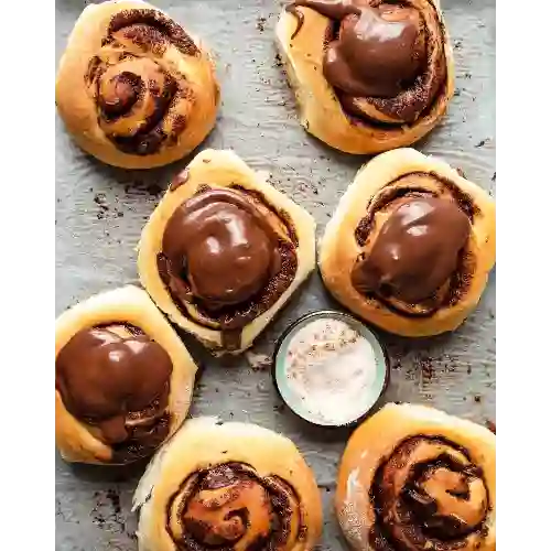 Cinnamon Rolls de Chocolate X 6