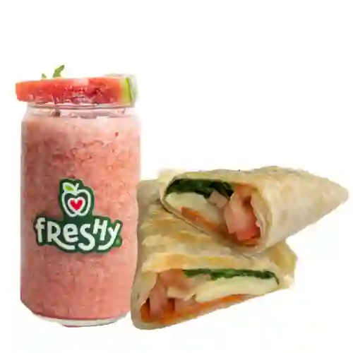 Wrap Pepperoni + Refresky