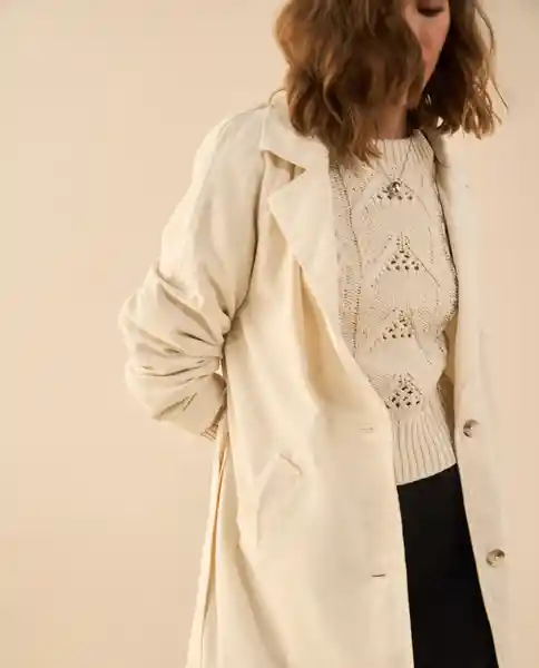 Chaqueta Blanco 0 Claro Talla M 121G002 Esprit