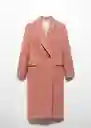 Abrigo Beauty Rosa Talla S Mujer Mango