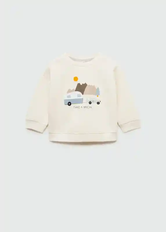 Sudadera Break Off White Talla 66 Niños Mango