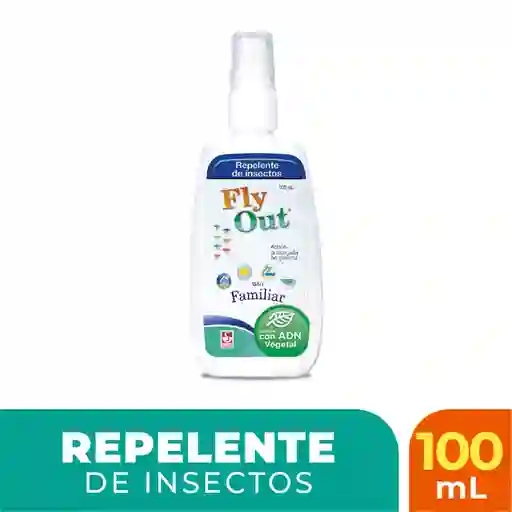 Fly Out Repelente Insectos Familiar