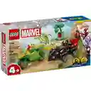Set Construcción Spin y Electro: Duelo Vehículos Dinosaurio Lego