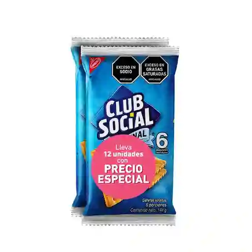 Precio Especial Galletas Club Social Saladas