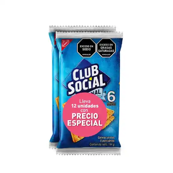 Precio Especial Galletas Club Social Saladas