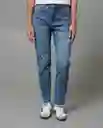 Jean Mujer Azul Talla 6 233G019_AZU174021 Rifle