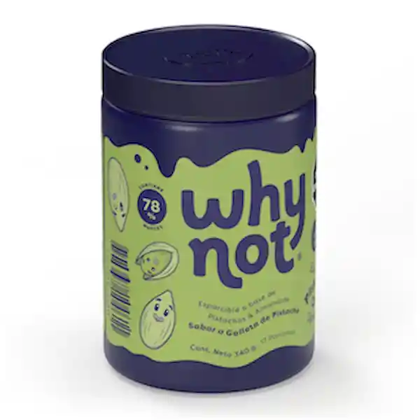 Why Not Esparcible a Base de Pistachos y Almendras