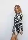 Vestido Delfina Negro Talla XS Mujer Mango