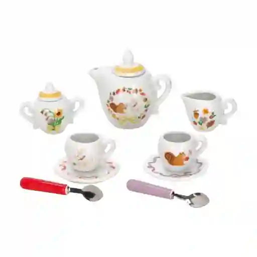 Set Tacitas Porcelana Diseño 0002 Casaideas