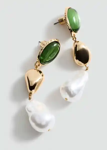 Pendientes Merida Oro Talla 99 Mujer Mango