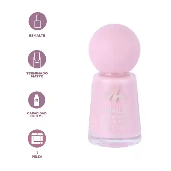 Esmalte de Uñas Base de Aceite Serie Minimalist Matte 01 Miniso