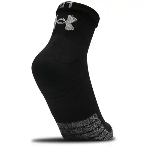 Under Armour Calcetines Heatgear Qtr Para Unisex Negro Talla XL