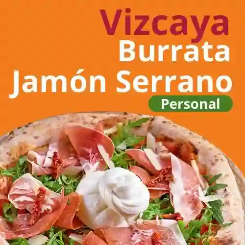 Burrata jamon serrano personal