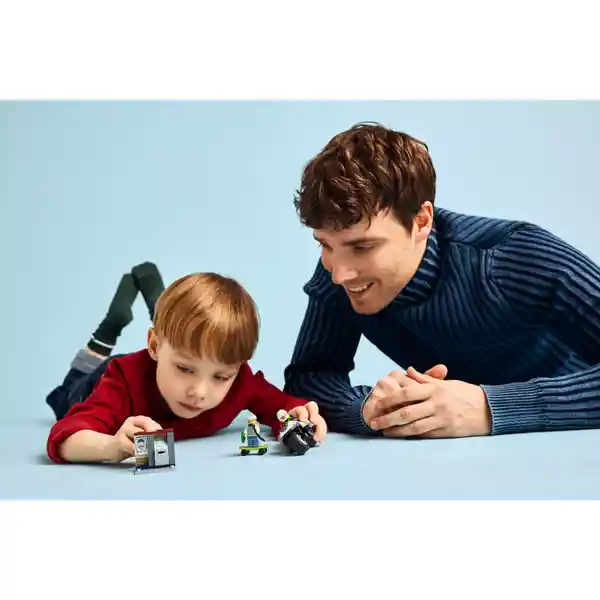 Set de Construcción Persecución en Moto de Policía Lego