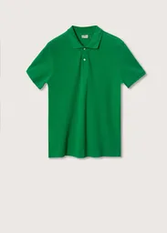 Polo Rea Verde Talla Xs Hombre Mango