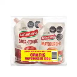 La Constancia Salsa Tomate + Mayoburger