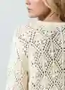 Saco Tejido Mujer Amarillo Resplandor Claro T S 582G035 Naf Naf