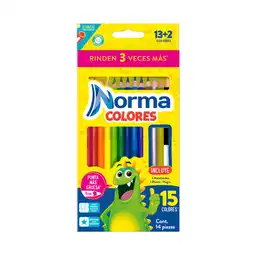 Norma Colores con Punta Más Gruesa