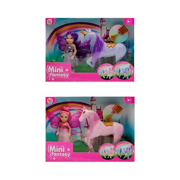 Play And Joy Pack Figura Mini Fantasia Surtido