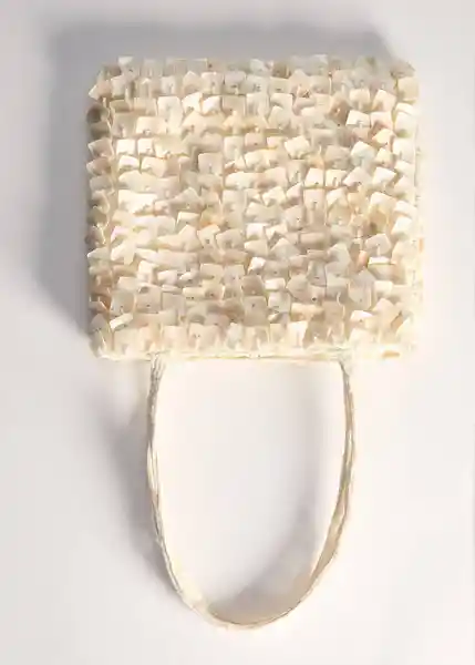 Bolso P Naya Marfil Talla 99 Mujer Mango