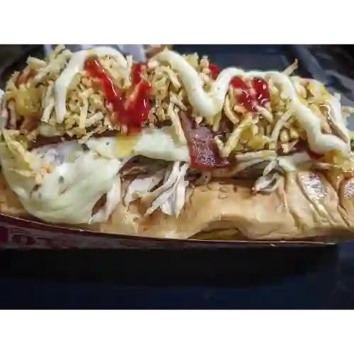 Perro Pollo y Champiñón