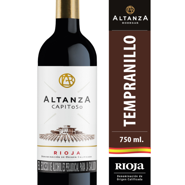Le Altanza Vino Tinto Capitoso Semicrianza Rioja 750 ml