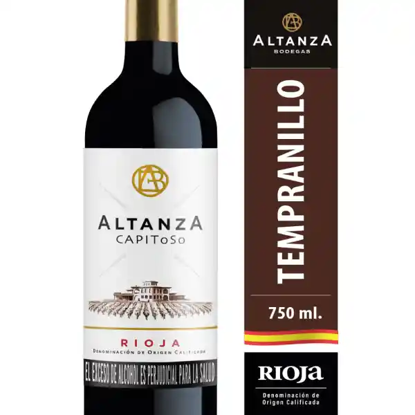 Le Altanza Vino Tinto Capitoso Semicrianza Rioja