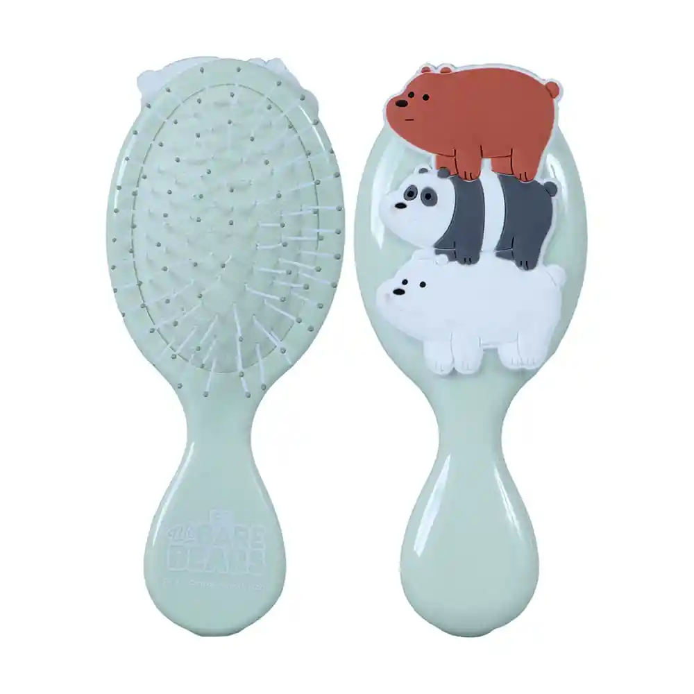 Cepillo Mini we Bare Bears Verde Miniso