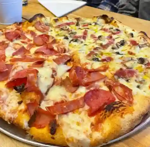 Pizza por mitades