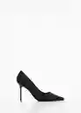 Zapatos Giround Negro Talla 39 Mujer Mango