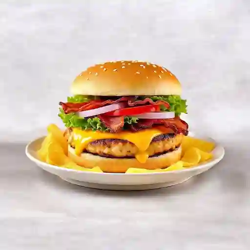 Hamburguesa Pollo