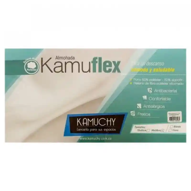 Kamuchy Almohada Kamplex King 50 x 90 cm