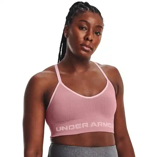 Under Armour Top Seamless Low Mujer Rosado T XL 1373870-697