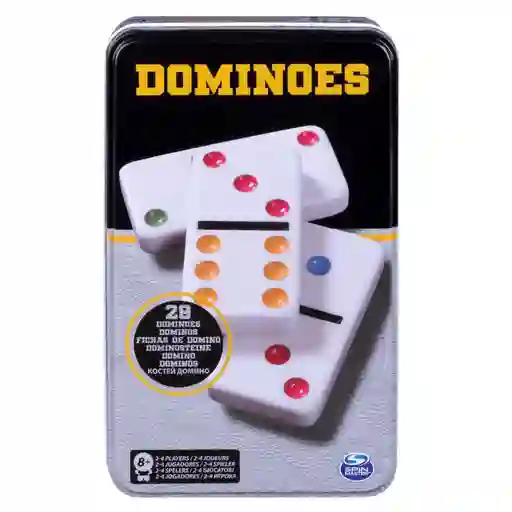 Boing Toys Domino Seis Colores En Lata