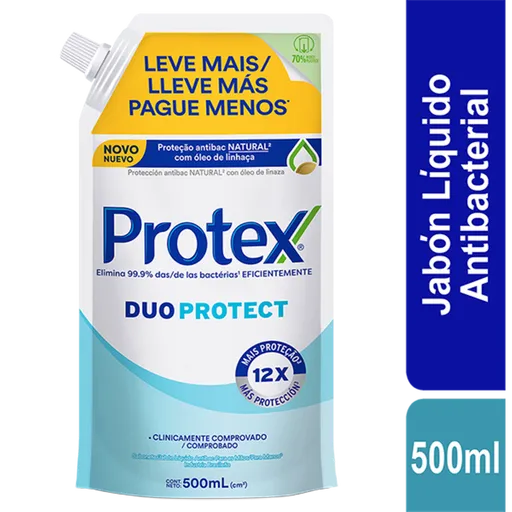 Protex  Jabon Liquidoduo Protect 500Ml
