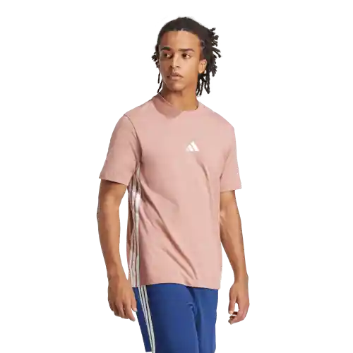 Adidas Camiseta Manga Corta Lifestyle Hombre Rojo Talla XL
