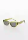 Gafas de Sol Magali Verde Talla 99 Mujer Mango