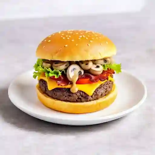 Hamburguesa Champiñones