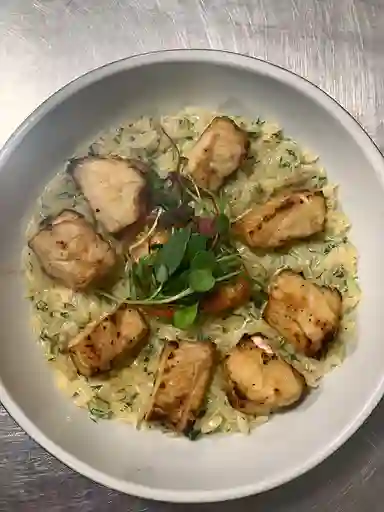 Pesca con Risoni Cremoso